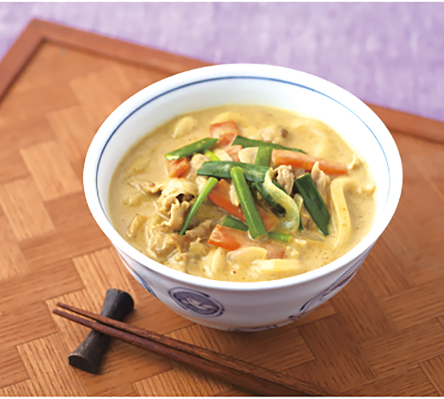 ミルクカレーうどん